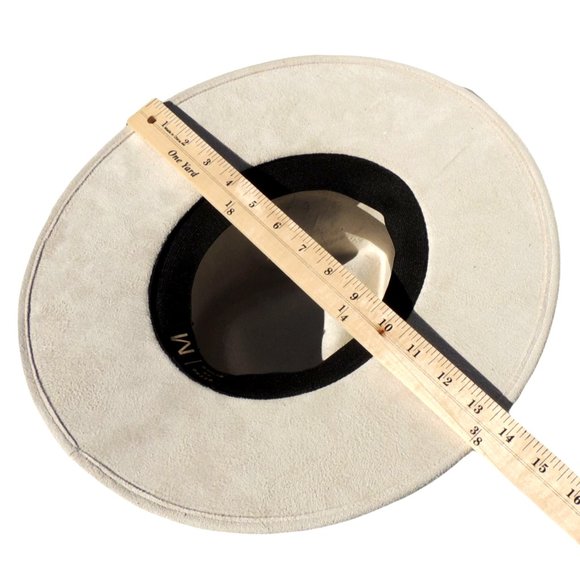 Handmade wide brim hat made in Mexico hand painted - Picture 12 of 15